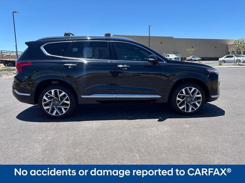 Twilight Black 2022 Hyundai SANTA FE Calligraphy