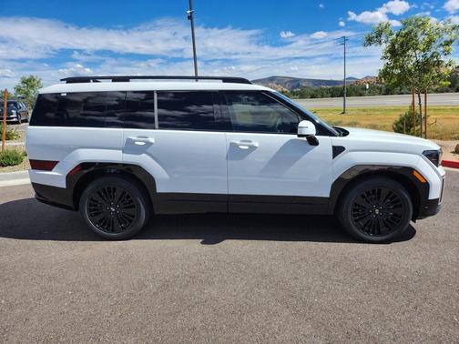 White 2027 Hyundai SANTA FE Calligraphy