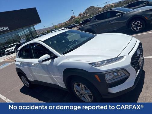 Lunar White 2021 Hyundai KONA SE