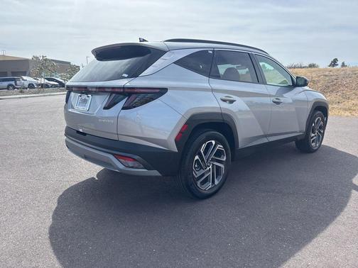 Shimmering Silver 2025 Hyundai TUCSON Hybrid Limited