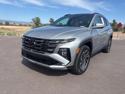 Shimmering Silver 2025 Hyundai TUCSON Hybrid Limited