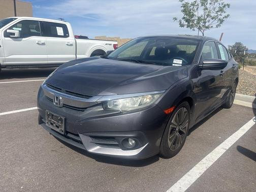 Gray 2016 Honda Civic EX-L