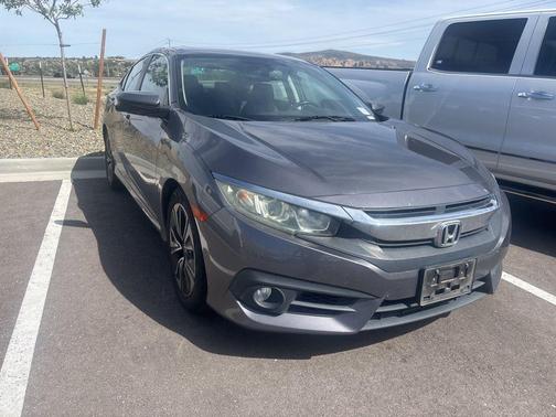 Gray 2016 Honda Civic EX-L