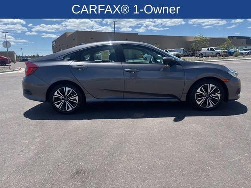 Gray 2016 Honda Civic EX-L