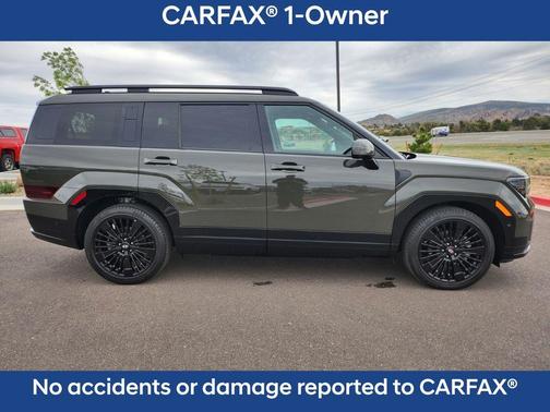 Green 2025 Hyundai SANTA FE HEV Calligraphy