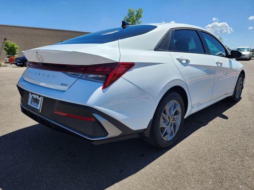 Serenity White Pearl 2026 Hyundai ELANTRA HEV Blue