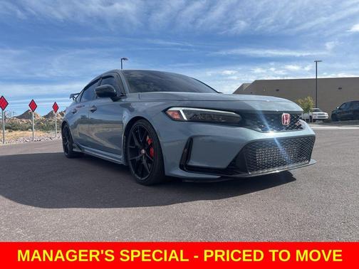 Gray 2025 Honda Civic Type R Base