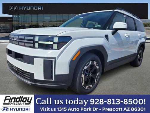 White 2026 Hyundai SANTA FE SEL