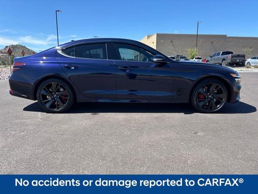 Capri Blue 2023 Genesis G70 3.3T