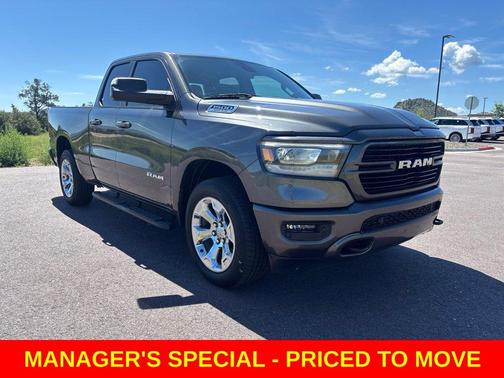 Granite Crystal Clearcoat Metallic 2019 RAM 1500 Big Horn