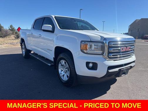 Summit White 2016 GMC Canyon SLE