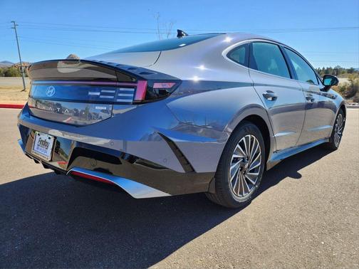 Blue 2026 Hyundai SONATA Hybrid Limited