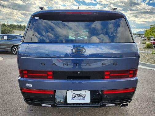 Atlantic Blue 2027 Hyundai SANTA FE Calligraphy