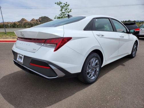 Serenity White Pearl 2026 Hyundai ELANTRA HEV Blue