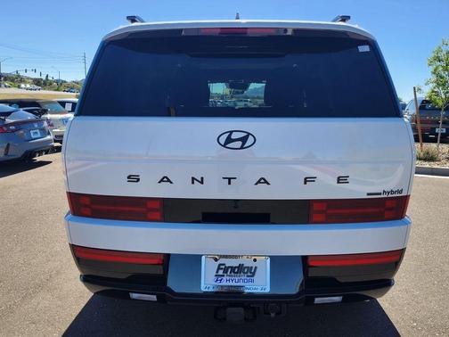 White 2026 Hyundai SANTA FE HEV Calligraphy