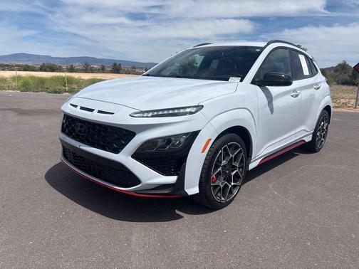 Sonic Blue 2022 Hyundai Kona N Base
