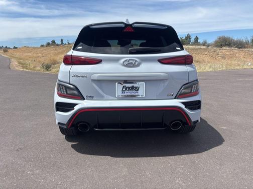 Sonic Blue 2022 Hyundai Kona N Base