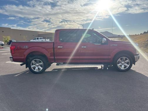 Ruby Red Metallic 2019 Ford F-150 Lariat