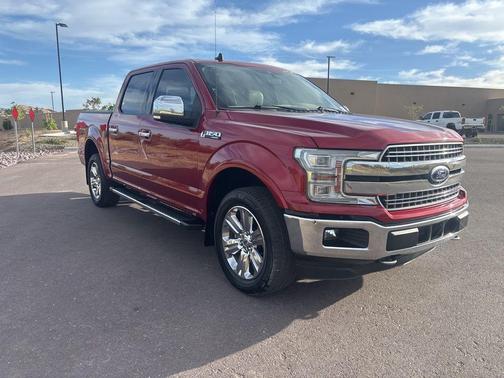 Ruby Red Metallic 2019 Ford F-150 Lariat