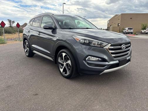 Coliseum Gray 2018 Hyundai TUCSON Limited