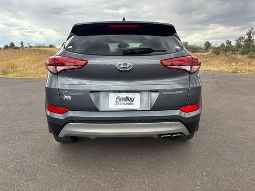 Coliseum Gray 2018 Hyundai TUCSON Limited