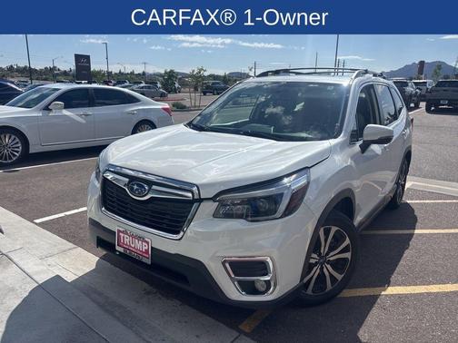 Crystal White Pearl 2021 Subaru Forester Limited