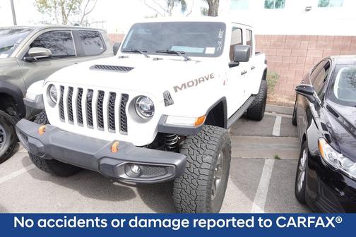 Bright White Clearcoat 2021 Jeep Gladiator Mojave