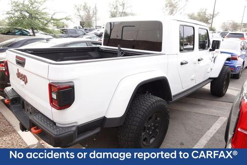 Bright White Clearcoat 2021 Jeep Gladiator Mojave
