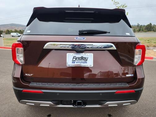 Rich Copper Metallic Tinted Clearcoat 2020 Ford Explorer XLT