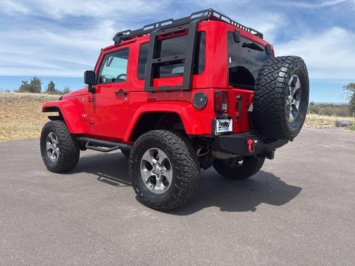 Firecracker Red Clearcoat 2017 Jeep Wrangler Sahara