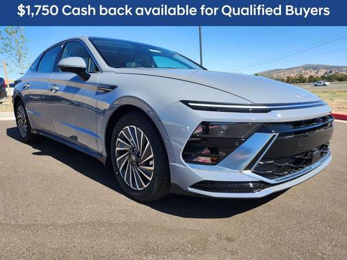 Blue 2026 Hyundai SONATA Hybrid Limited