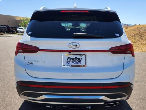 Quartz White 2021 Hyundai SANTA FE SEL