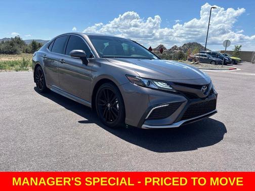 Predawn Gray Mica 2024 Toyota Camry Hybrid XSE