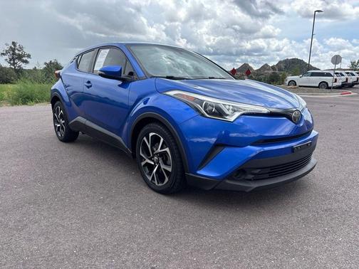 Blue 2018 Toyota C-HR XLE
