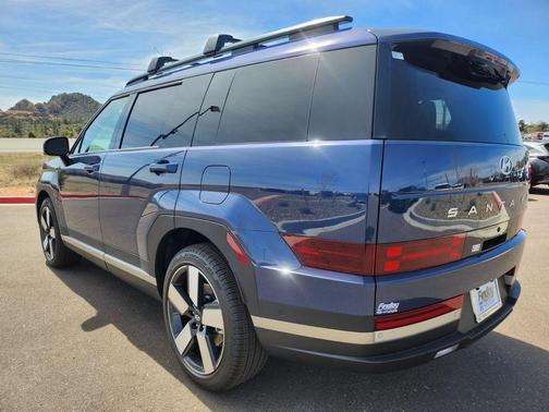 Atlantic Blue 2026 Hyundai SANTA FE HEV Limited