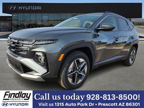 Amazon Gray 2026 Hyundai TUCSON Hybrid SEL