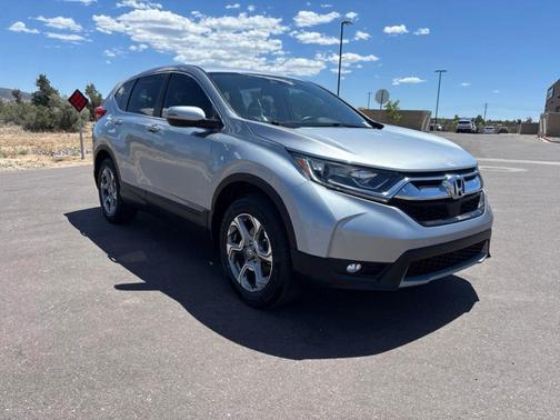 Silver 2018 Honda CR-V EX-L