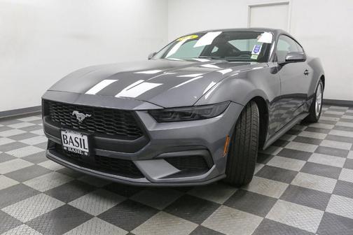 Carbonized Gray 2026 Ford Mustang EcoBoost