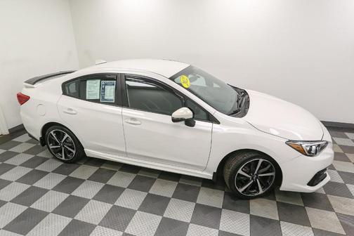 Crystal White Pearl 2022 Subaru Impreza Sport