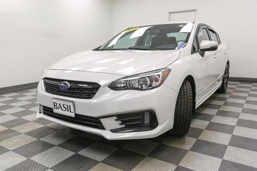 Crystal White Pearl 2022 Subaru Impreza Sport
