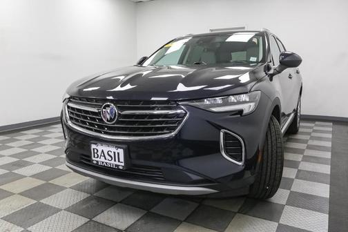 Dark Moon Blue Metallic 2021 Buick Envision Preferred