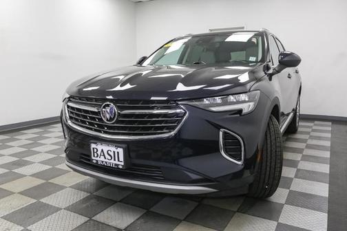 Dark Moon Blue Metallic 2021 Buick Envision Preferred