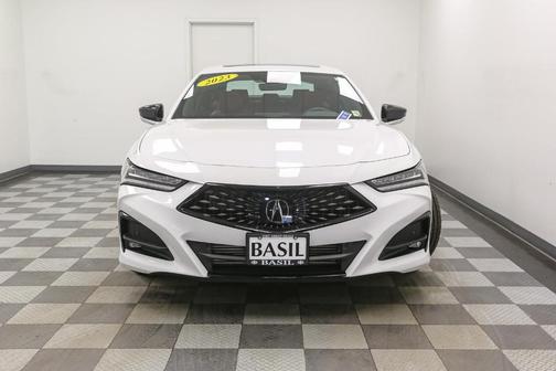 Platinum White Pearl 2023 Acura TLX A-Spec