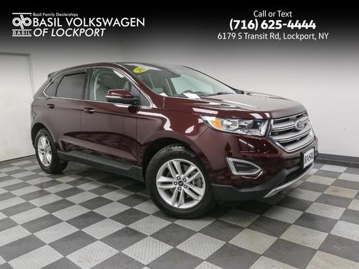 Burgundy Velvet Metallic Tinted Clearcoat 2017 Ford Edge SEL