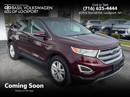Burgundy Velvet Metallic Tinted Clearcoat 2017 Ford Edge SEL