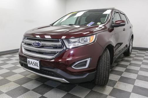 Burgundy Velvet Metallic Tinted Clearcoat 2017 Ford Edge SEL