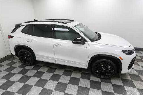 Opal White Pearl 2026 Volkswagen Tiguan 2.0T SE R-Line Black