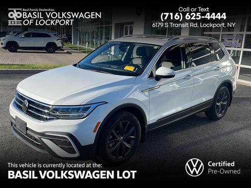 Pure White 2024 Volkswagen Tiguan 2.0T SE