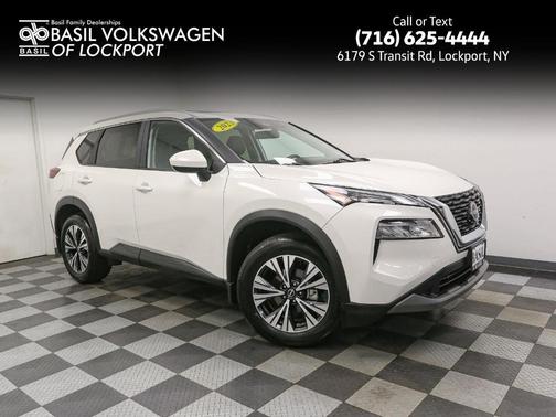 White 2023 Nissan Rogue SV