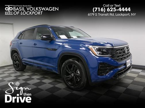 2026 Volkswagen Atlas Cross Sport 2.0T SEL R-Line Black